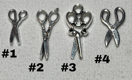 Scissor charms